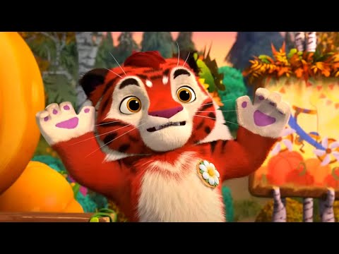 Видео: Лео и Тиг - Осень, привет!  - Сборник мультфильмов