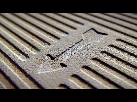 Видео: Стрелка на плитке