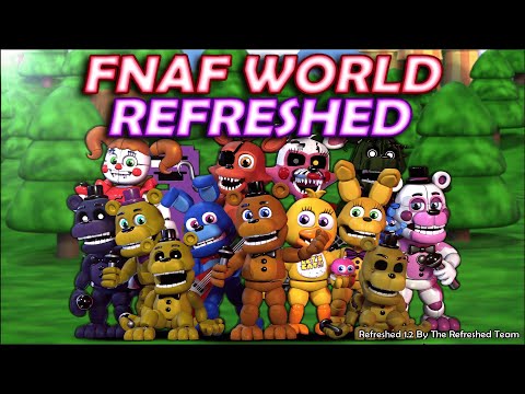Видео: FNAF world ВЕРНУЛСЯ / FNaF World : Refreshed прохождение #1