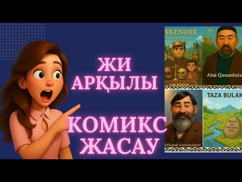 Видео: Комикс жасау