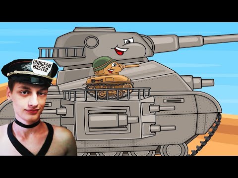 Видео: ЛЕВИАФАН - 6 сезон Стальные монстры - Реакция на AnsyArts (Анси Арт) - Мультики про танки