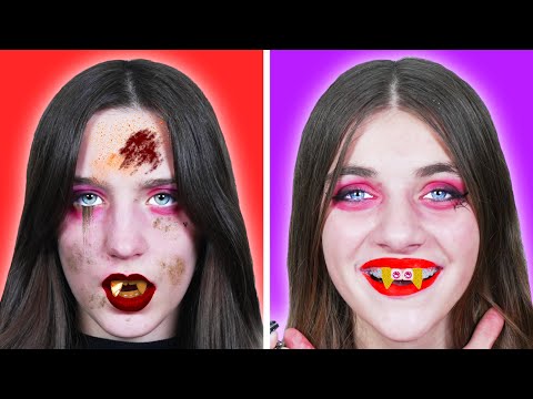 Видео: Везучая Девушка Вампир VS Неудачница || Смешные ситуации