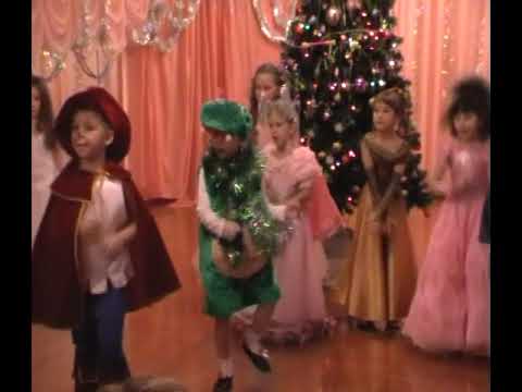 Видео: Говый Год 2009 в детсаду Лиза