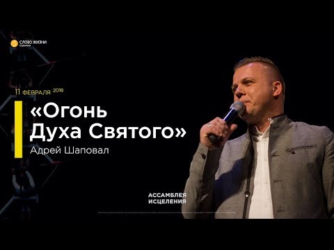 Видео: Андрей Шаповал - «Огонь Духа Святого» 11/02/18