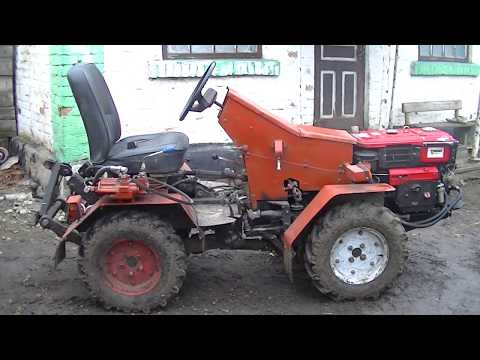Видео: Размеры моего минитрактора