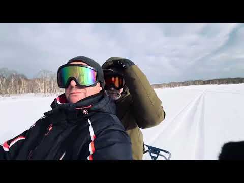 Видео: #снегоход Ирбис 200, испытания ,глубокий снег, первый отказ и эвакуация,насыщенный день