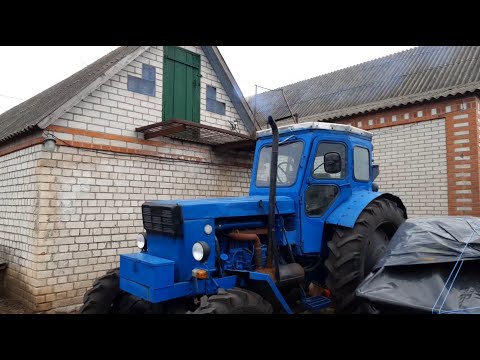 Видео: Трактор Т-40АМ Витрати солярки ???