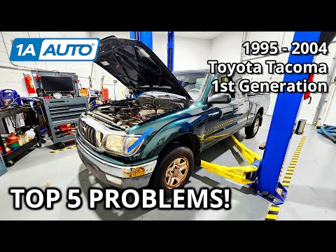 Видео: 5 главных проблем пикапа Toyota Tacoma 1995-2004 1-го поколения