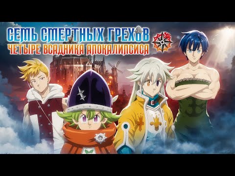 Видео: Семь смертных грехов. Четыре всадника апокалипсиса. Одно ненужное продолжение [Обзор аниме]