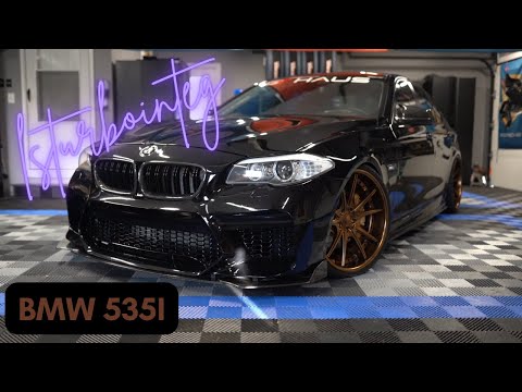 Видео: Модифицированный BMW F10 535i
