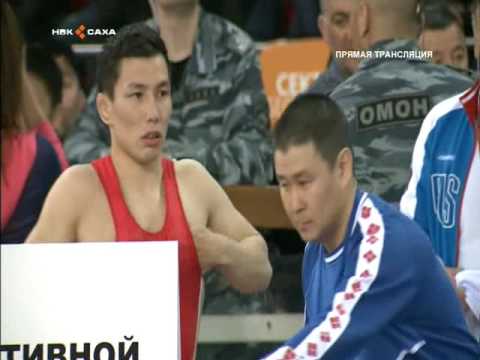 Видео: Чемпионат Росии по вольной борьбе. День 1