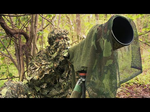 Видео: ФОТОГРАФИЯ ПТИЦ в лесу [За кадром] - 3D-камуфляж и Nikon Z6