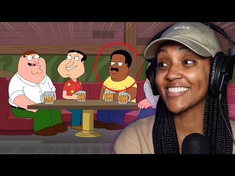 Видео: КОРОЛЬ ЧЕРНЫХ? | Гриффины | Поджаривание всего черного | РЕАКЦИЯ