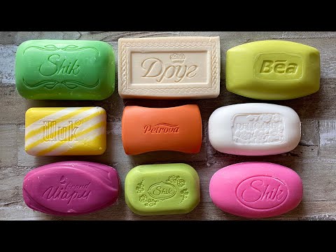 Видео: ASMR Soap cutting | Soap Carving|Резка мыла  | ASMR