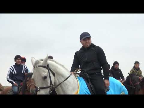 Видео: Т.Рысқұлов ауданы Жалпақсаз ауылы Елдос Сметовтың құрметіне ауыл азаматтары берген көкпары.