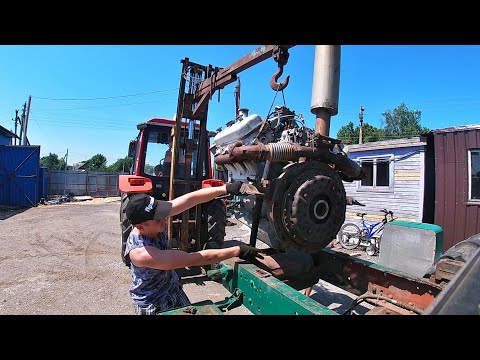Видео: ПОСТАВИЛИ ДВИГАТЕЛЬ НА Т-150 | КУДА ПРОПАЛ И ПОЧЕМУ НЕ БЫЛО ВИДЕО?