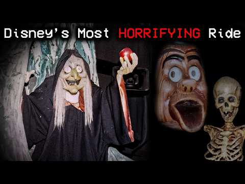 Видео: Самый УЖАСАЮЩИЙ аттракцион Disney за всю историю — Приключения Белоснежки