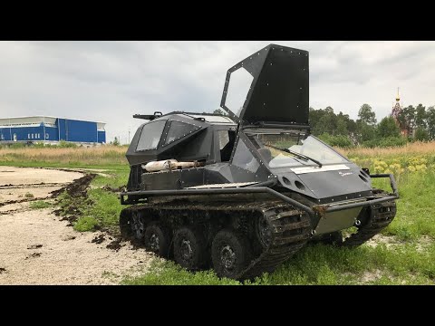 Видео: Бороздим болото на вездеходе Лайка Терек!