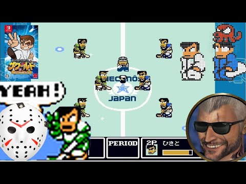 Видео: БЫДЛО-ХОККЕЙ Go-Go! Nekketsu Hockey Club Slip-and-Slide Madness (NES) ➤ Прохождение