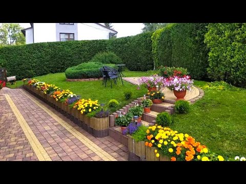 Видео: Примеры красивого благоустройства сада / Beautiful ideas for garden decoration