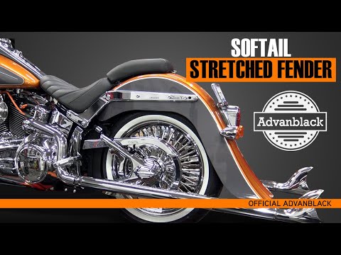 Видео: Установка заднего крыла ADVANBLACK SOFTAIL STRETCHED CHOLO VICLA CICANO