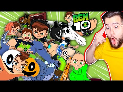 Видео: Бен 10 Превращение в БОЛЬШАЯ СИРЕНА, МОМО, ГОДЗИЛЛА, МУЛЬТЯШНЫЙ КОТ, БАЛДИ, СКРОМНИК, ЧАКИ | Ben 10😲