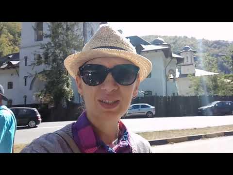Видео: Пещера Bolii, монастырь Noua, город Тыргу-Жиу. Румыния.22.09.2019