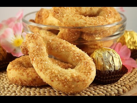 Видео: Итальянское Сахарное Печенье Торчетти.Torcetti Biscotti Piemontesi