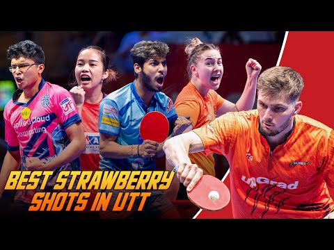 Видео: Лучшие клубничные удары в UTT | Ultimate Table Tennis