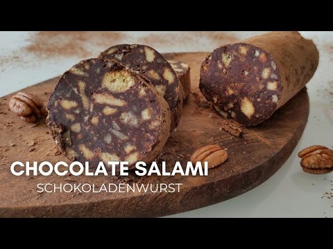 Видео: Шоколадная колбаса 🍫 Простой десерт без выпечки | Готовится за 10 минут!