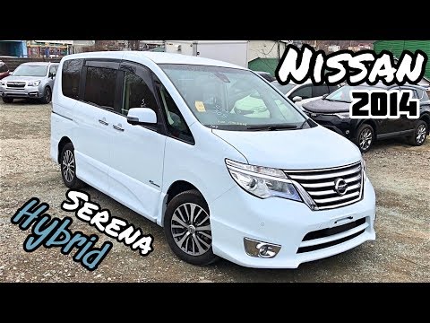 Видео: Обзор Nissan Serena Hybrid; 2014 г.в. 2000сс; Из Японии в Сочи !