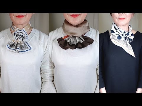 Видео: 7 способов носить шарф + практические советы! Как завязать шарф № 16