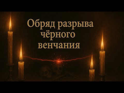 Видео: Обряд- ритуал «Разрыв Черного Венчания» с умершим иного вероисповедания. 