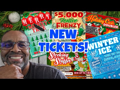 Видео: НОВЫЕ РОЖДЕСТВЕНСКИЕ ПРАЗДНИЧНЫЕ СКРЕЦ-БИЛЕТЫ от лотереи штата Нью-Джерси! #скретчеры #скретч-билеты