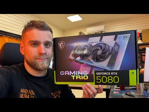 Видео: Обзор RTX5080 MSI GAMING TRIO за 180.000 рублей 🔥 #HappyPC