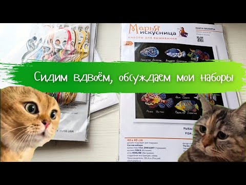 Видео: Мои запасы. Два мнения. Наборы по вышивке. 3 года собирательства. Июль 2025. Вышивка крестиком.