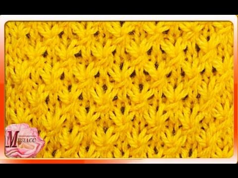 Видео: АЖУРНЫЕ  УЗОРЫ для начинающих&Узор Звездочки