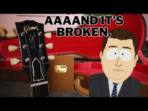 Видео: Мой первый Gibson Custom Shop СЛОМАН!