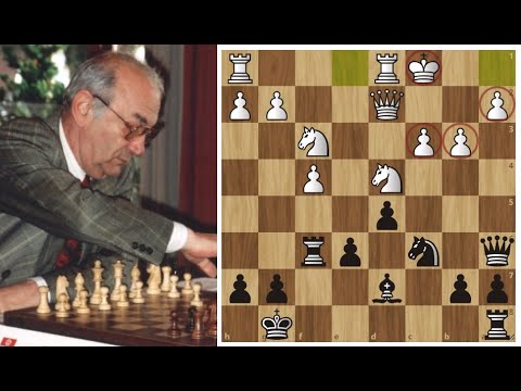 Видео: МОЩНАЯ атака Корчного в фирменной Французской защите! Шахматы.