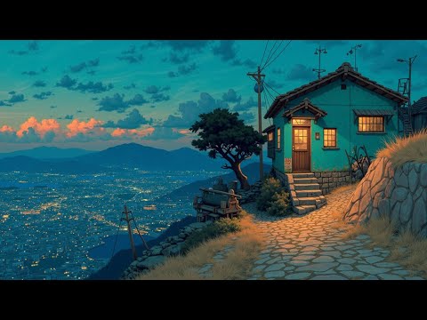 Видео: Уютная атмосфера ретро-Японии, спокойные ночные вайбы и расслабляющая музыка для учебы и отдыха 🎶