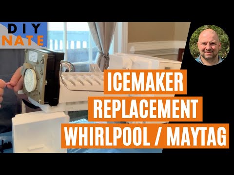 Видео: Как заменить ледогенератор (Maytag / Whirlpool W10882923): подробная инструкция! — DIYNate