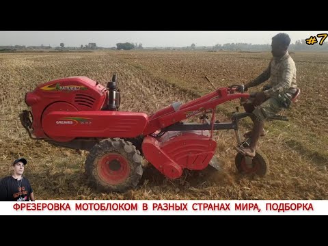 Видео: ФРЕЗЕРОВКА МОТОБЛОКОМ В РАЗНЫХ СТРАНАХ МИРА #7 / CULTIVATORS FROM DIFFERENT COUNTRIES OF THE WORLD