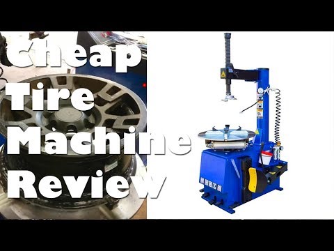 Видео: Недорогой монтажный станок Tire Changer 560: распаковка, тестирование и обзор