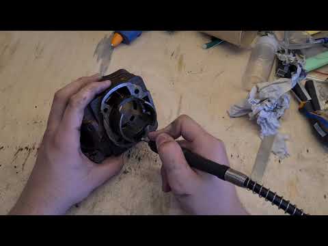 Видео: Запил цпг скутера honda dio 28zx (see 70cc)