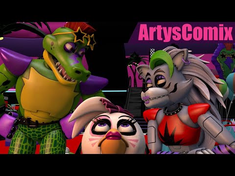 Видео: СБОРНИК АНИМАЦИЙ FNAF #8 | Многоголосая озвучка | FNAF SECURITY BREACH