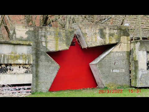 Видео: ГСВГ. Ютербог2 .От техпарка в/ч 60883,в центр городка,к Дому офицеров и тд.26.03.2022