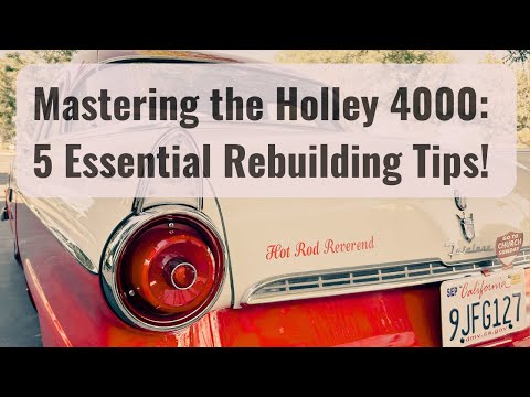 Видео: 5 советов для успеха! Восстановление и ремонт карбюратора Holley 4000