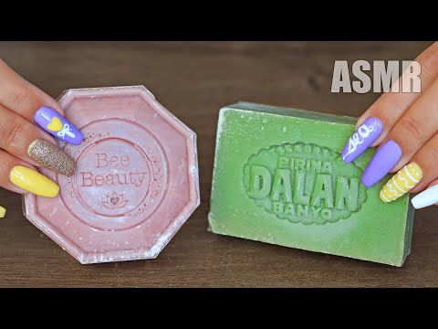 Видео: ASMR SOAP Carving Satisfying Tapping WHISPER | АСМР Резка МЫЛО из Турции ШЕПОТ