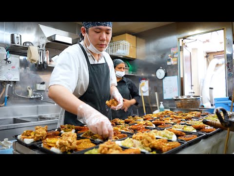 Видео: Японский гигантский бенто весом 1 кг! Безумные порции и невероятное соотношение цены и качества