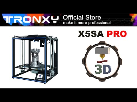 Видео: Обзор Tronxy X5SA PRO 3Д Принтер CoreXY